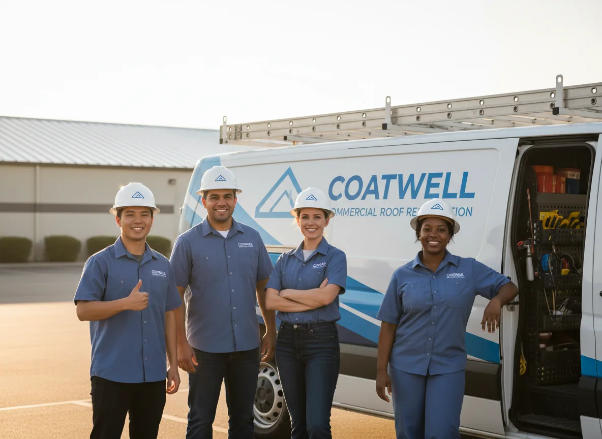 Commercial roof coating company in Bohemia, NY